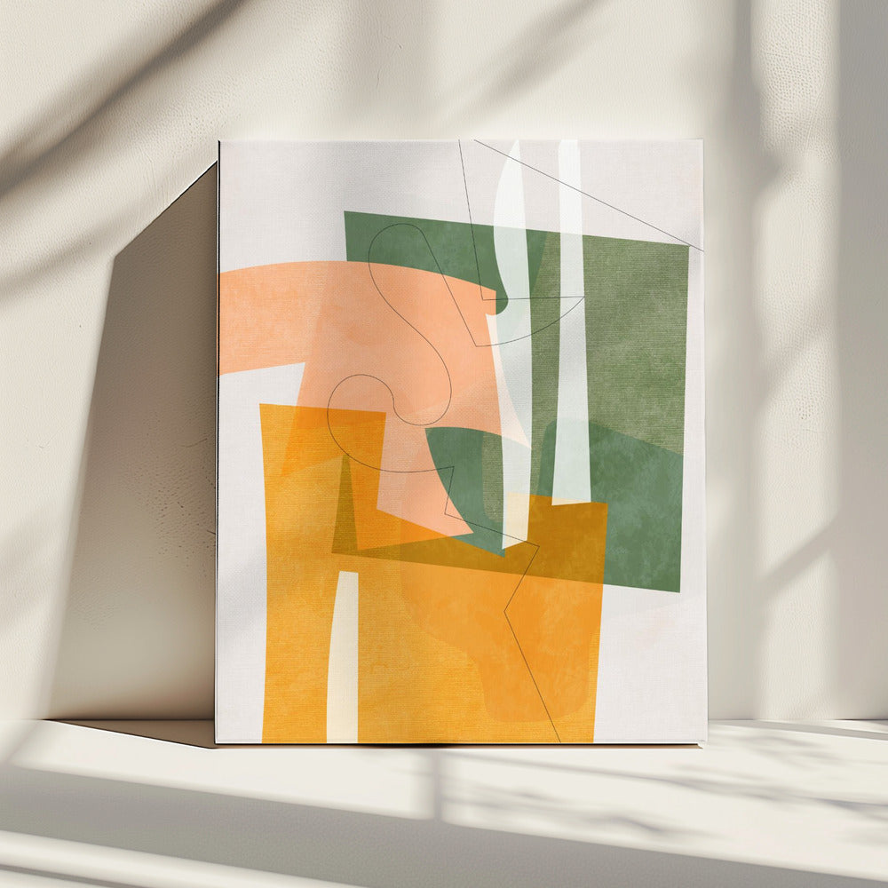 Nature Friendly Terracotta 8 Aquarell Kopie | Canvas