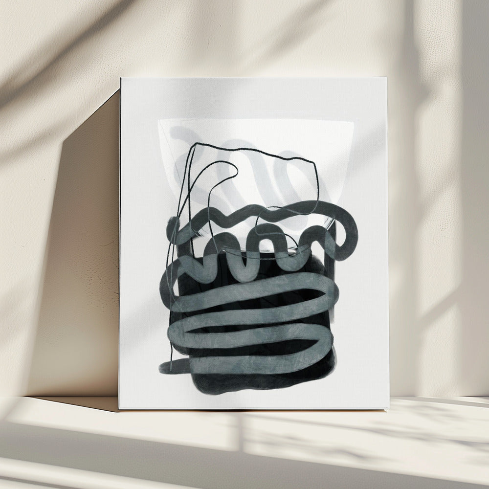 Painted Lines Swazz 3 Kopie | Canvas