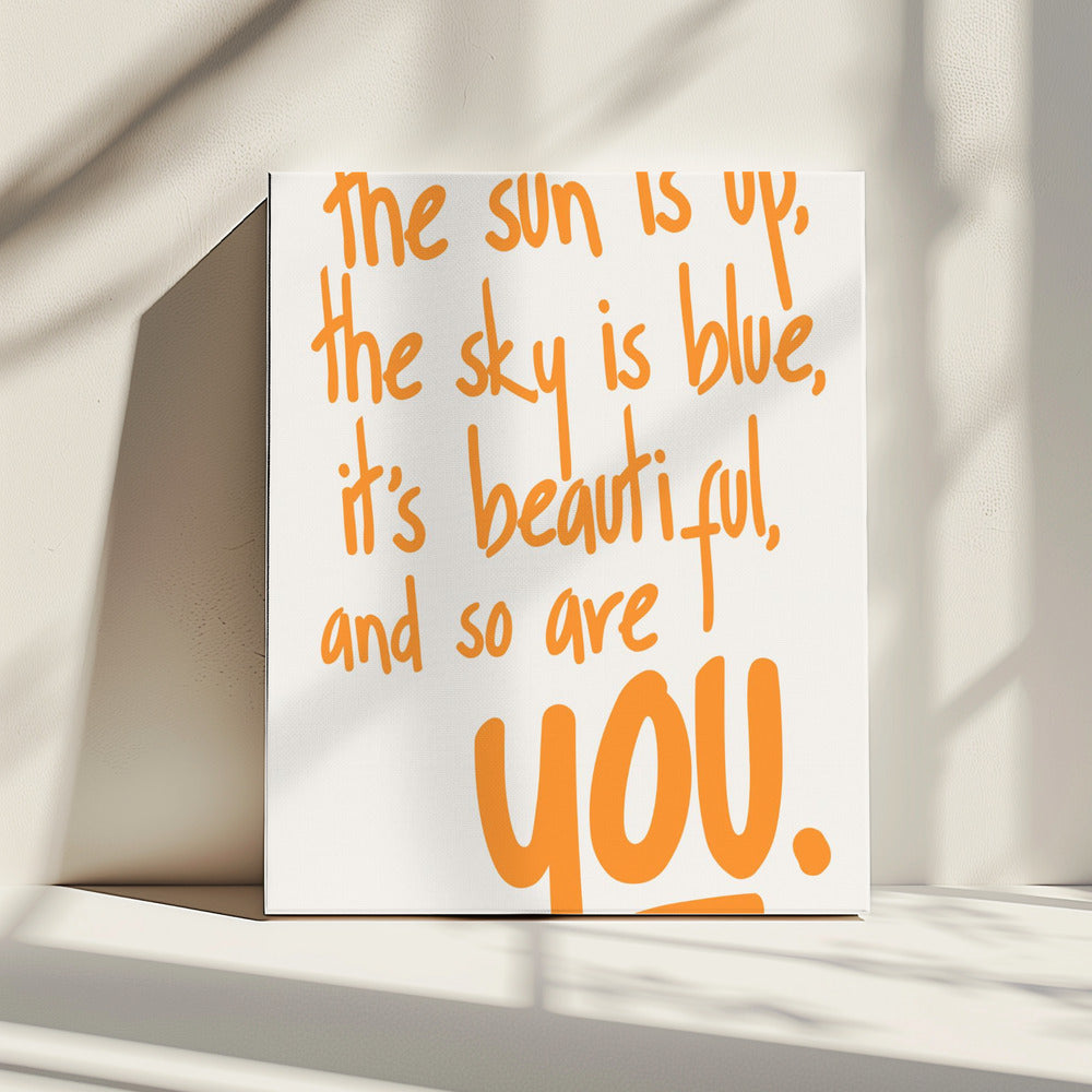 You Are Beautiful (vers.2) | Canvas