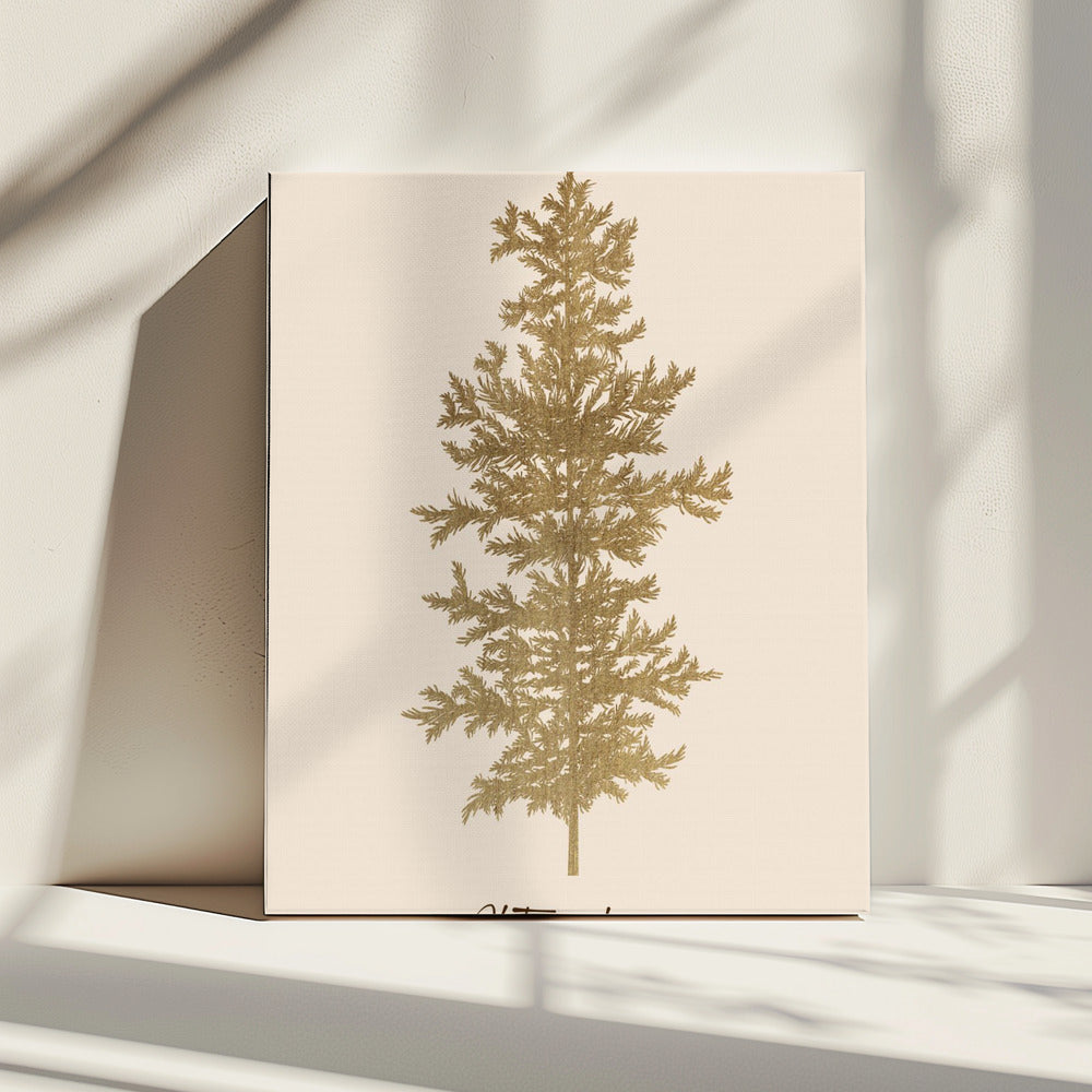 Oh Tannebaum (gold) | Canvas