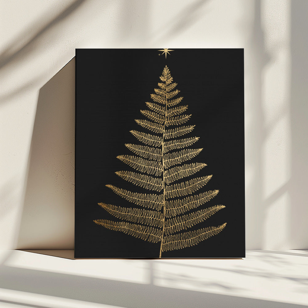 Shining Bright At Christmas Night | Canvas