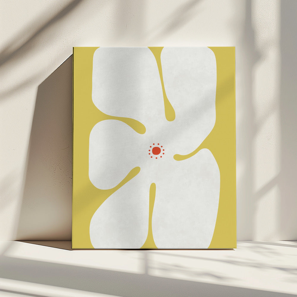 White Poppy Flower | Canvas