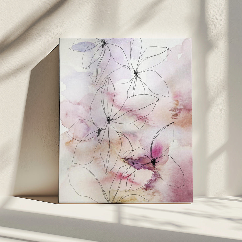 Whisper Petals I | Canvas