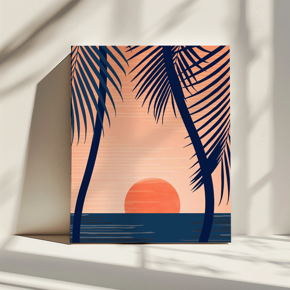 Sunset Beach | Canvas