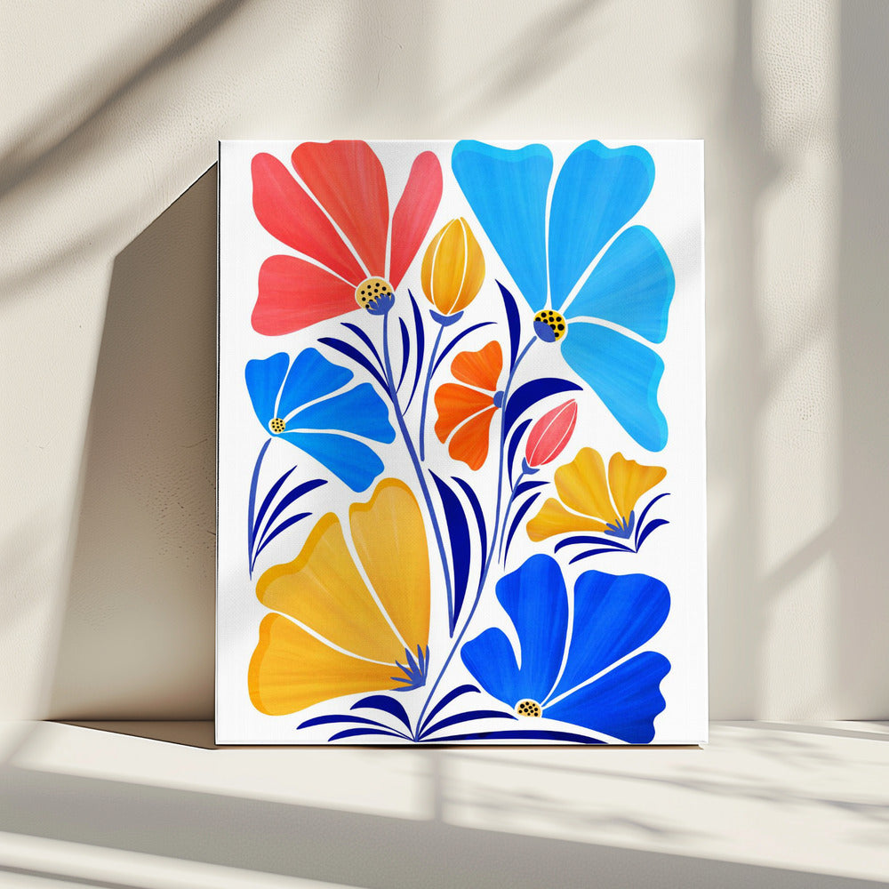 Garden Party Riot | Canvas