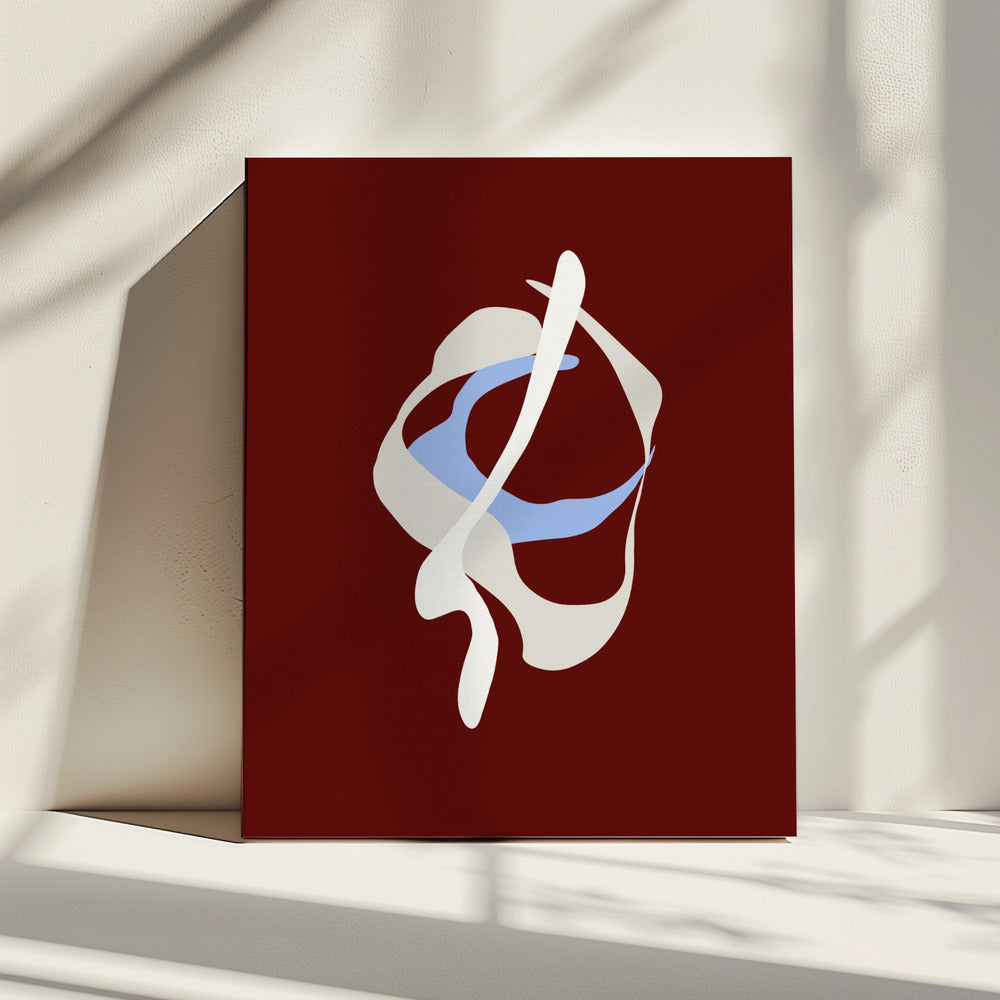 Dart red abstract | Canvas