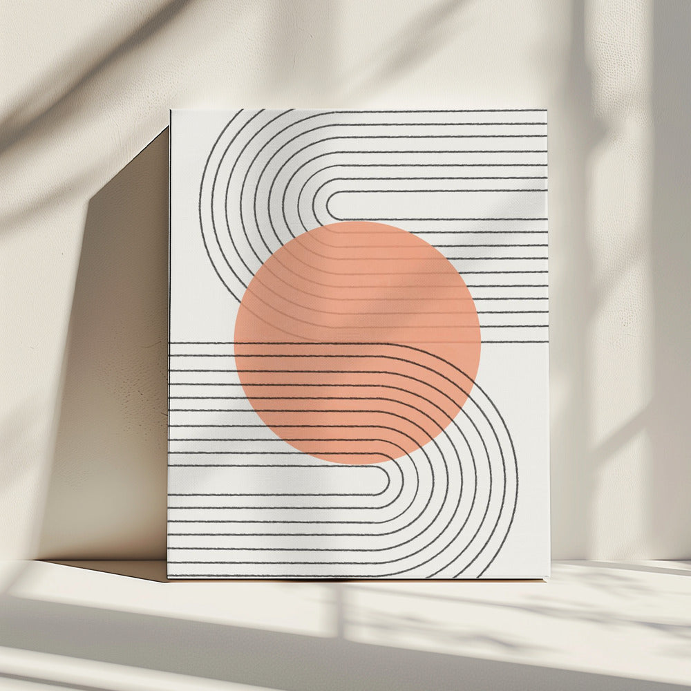 Curved Harmony | Canvas