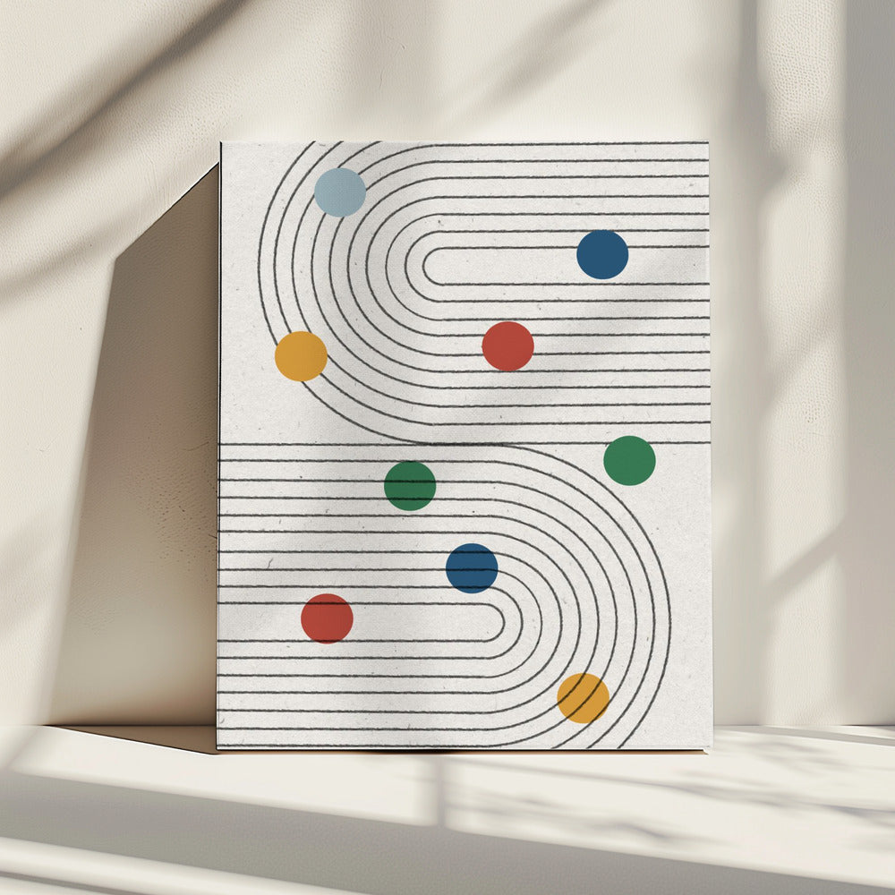 Curved Pathways | Canvas