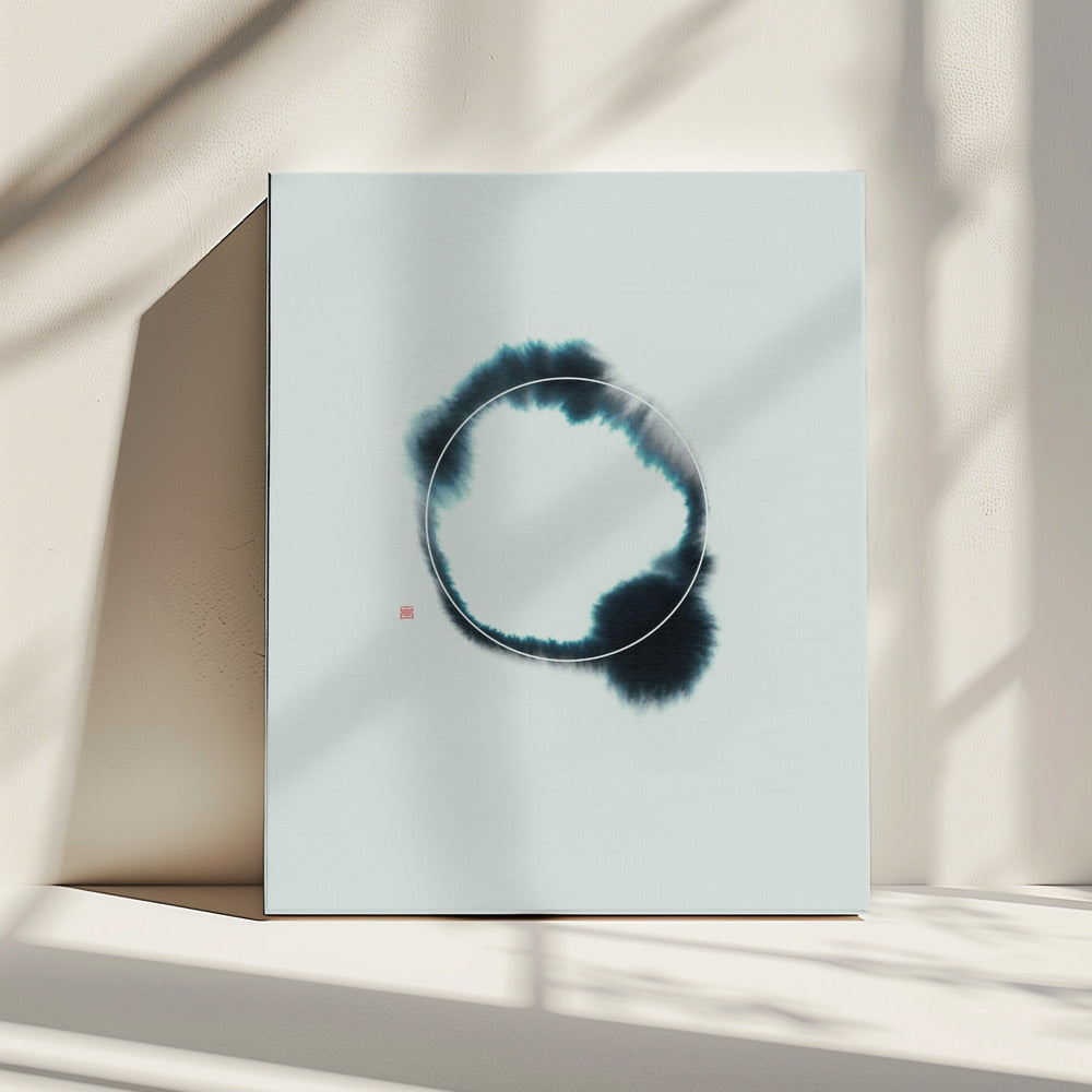Circle N°2 | Blue | Canvas