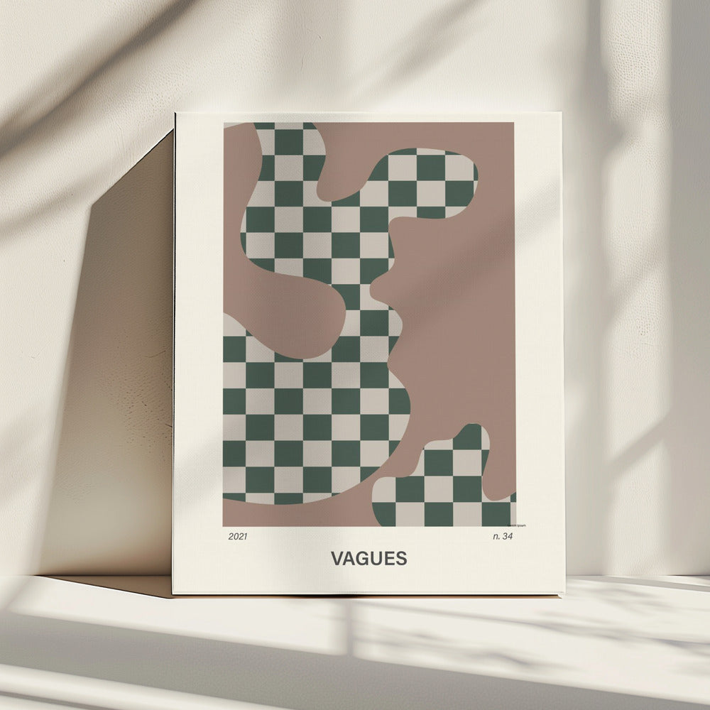 Vagues nr 34 Poster | Canvas