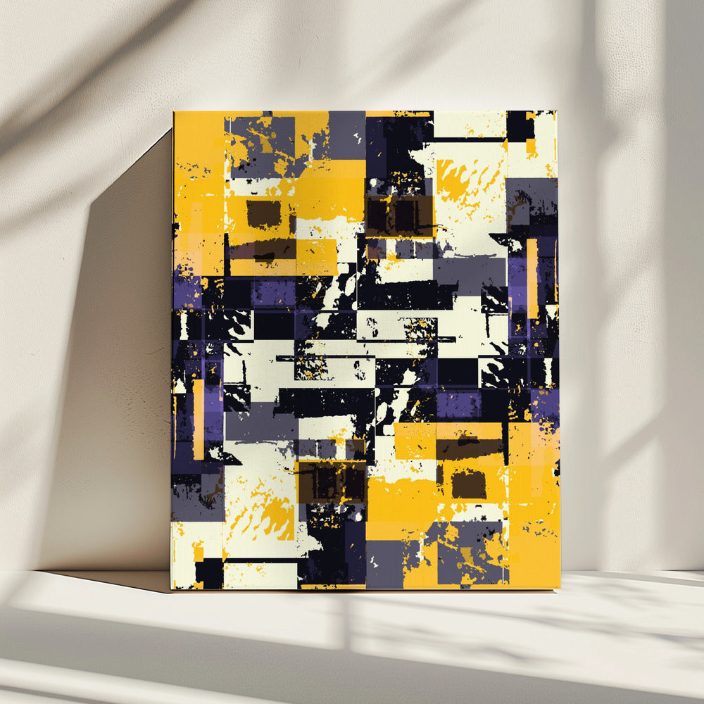Geometric Shapes And Bold Colors | Canvas