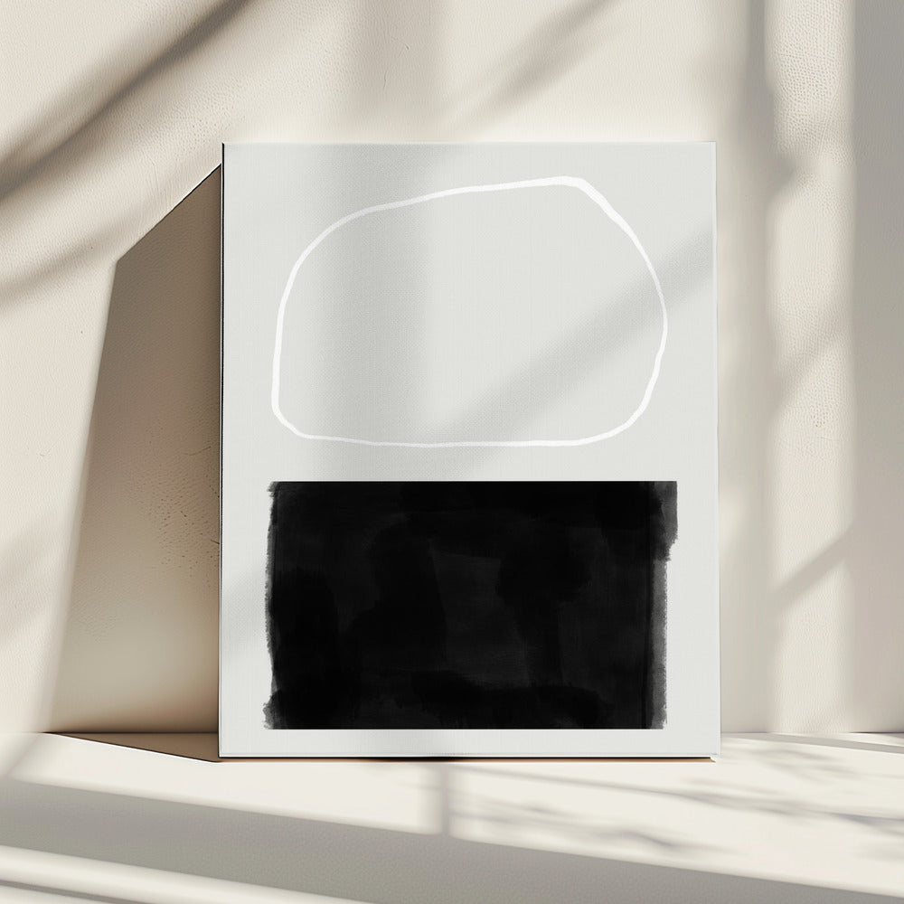 Monochrome Balance | Canvas