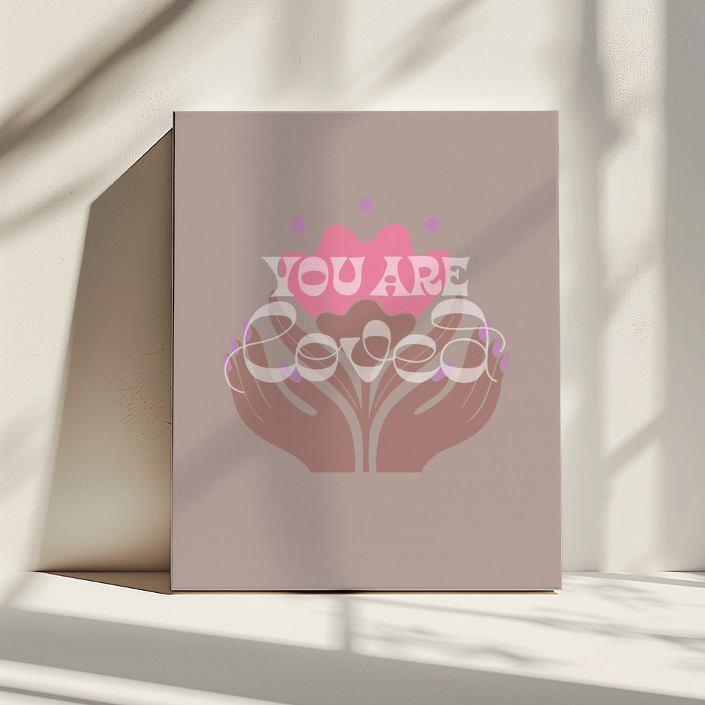 You Are Loved Latte | Canvas