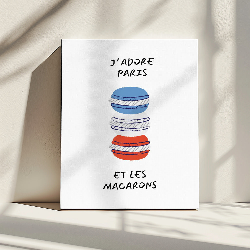 J´adore Paris | Canvas