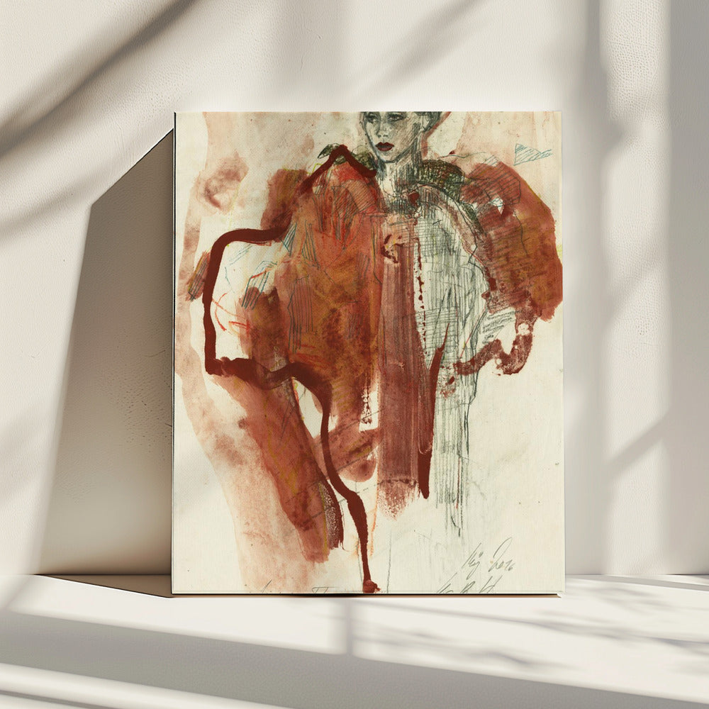 Evocative Human Figure | Canvas