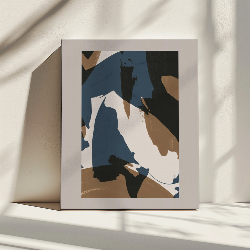 Abstract Brush Strokes 60 | Canvas