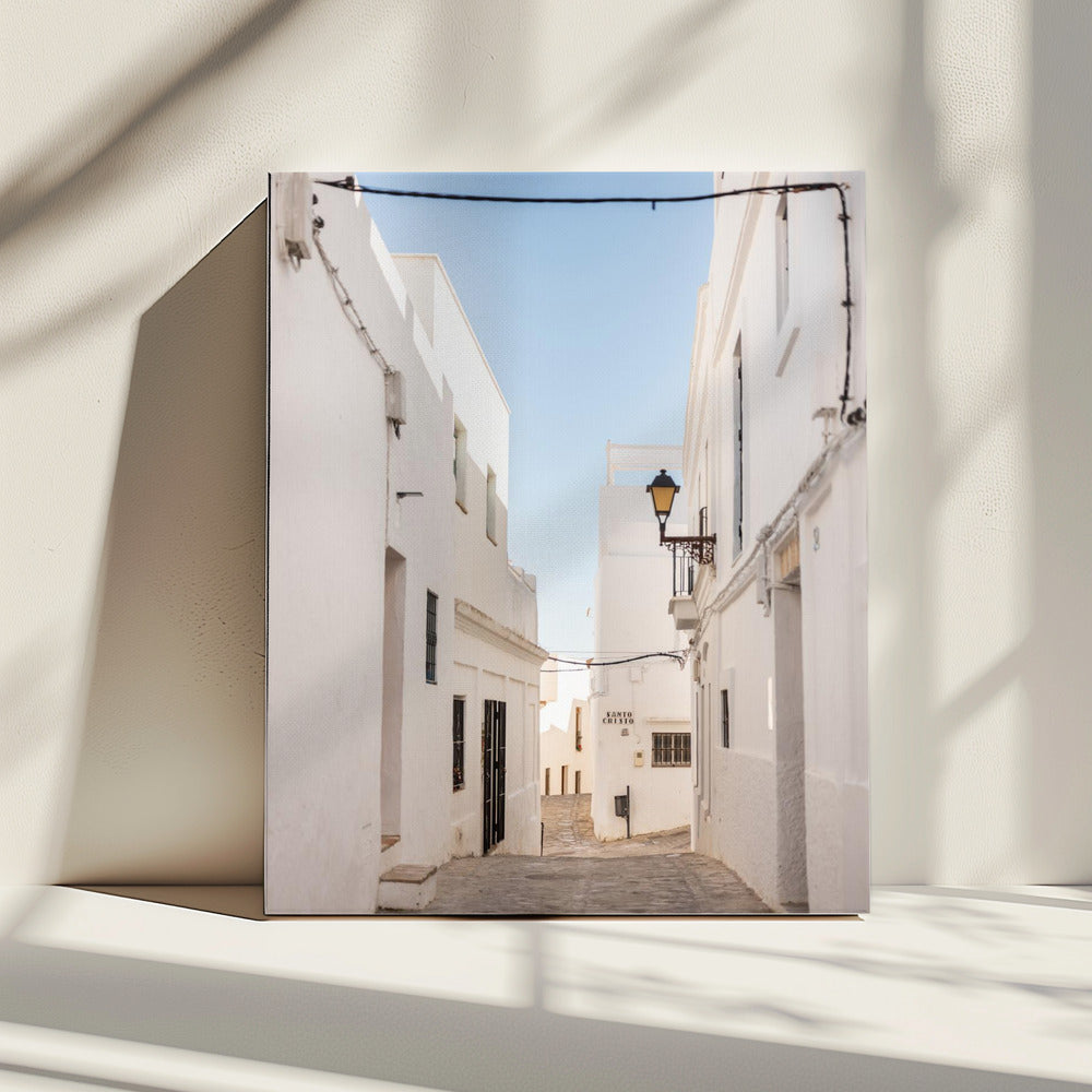 The White town of Vejer de La Frontera | Canvas