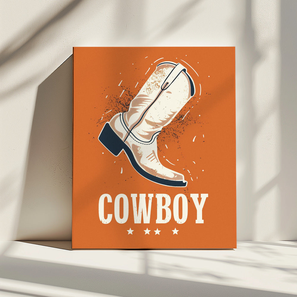 Cowboy Boots Vintage | Canvas
