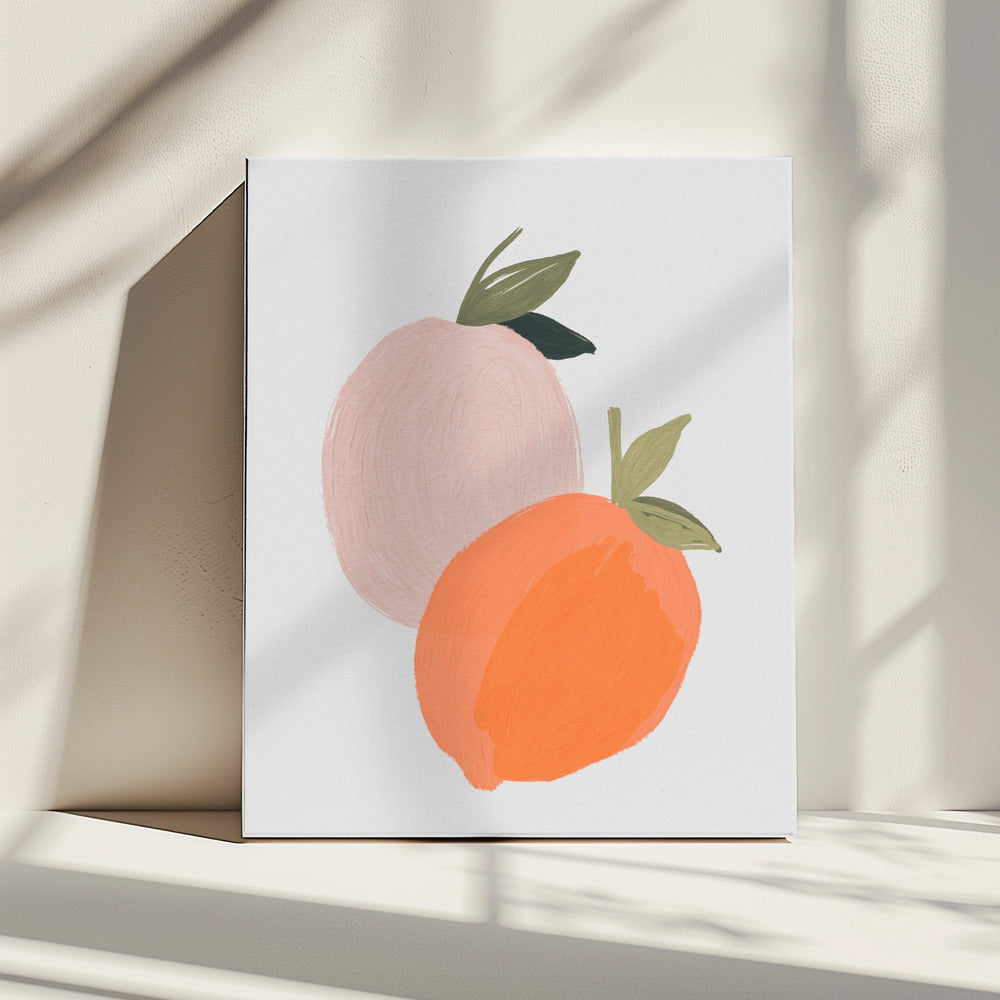 Painted Peach | Canvas