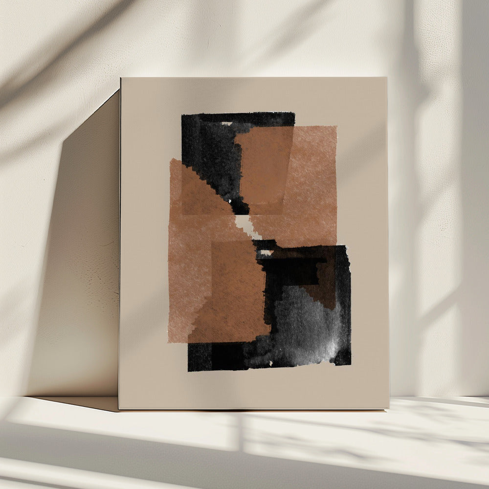 Earthy Blocks Blend | Canvas