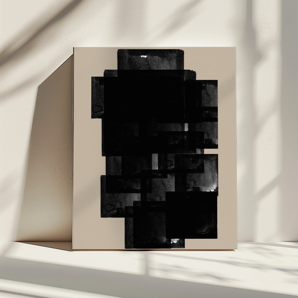 Shadowed Structure | Canvas