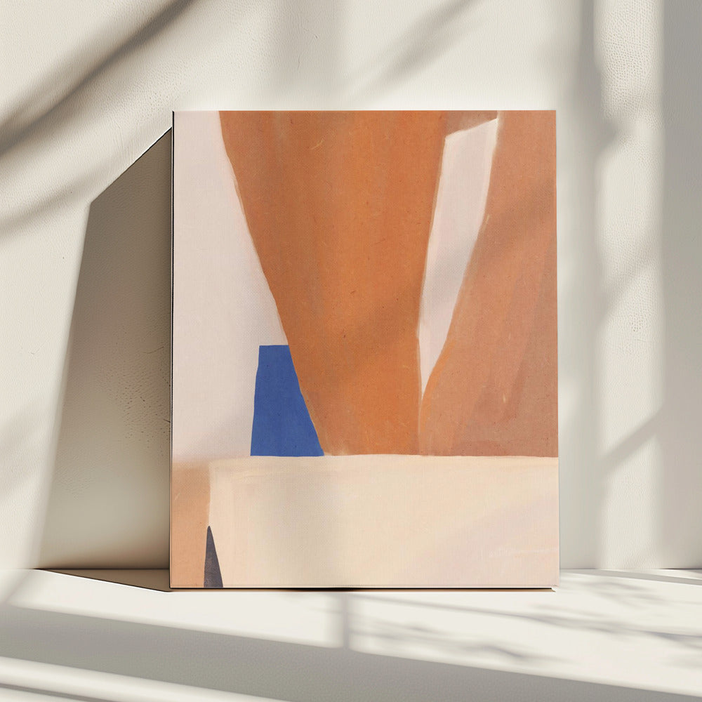 Warm Earth Tones And Bold Geometric Shapes | Canvas