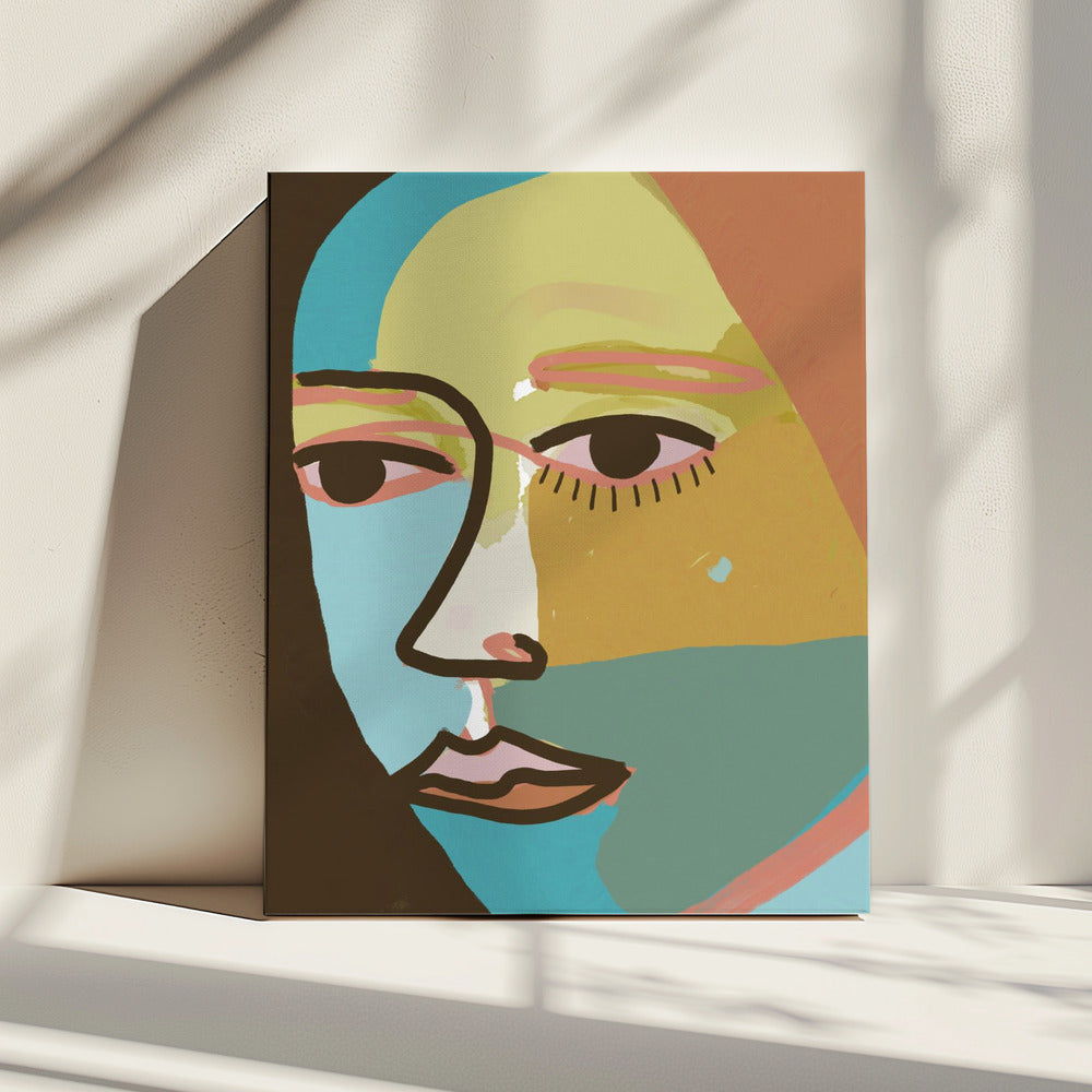 Abstract face | Canvas