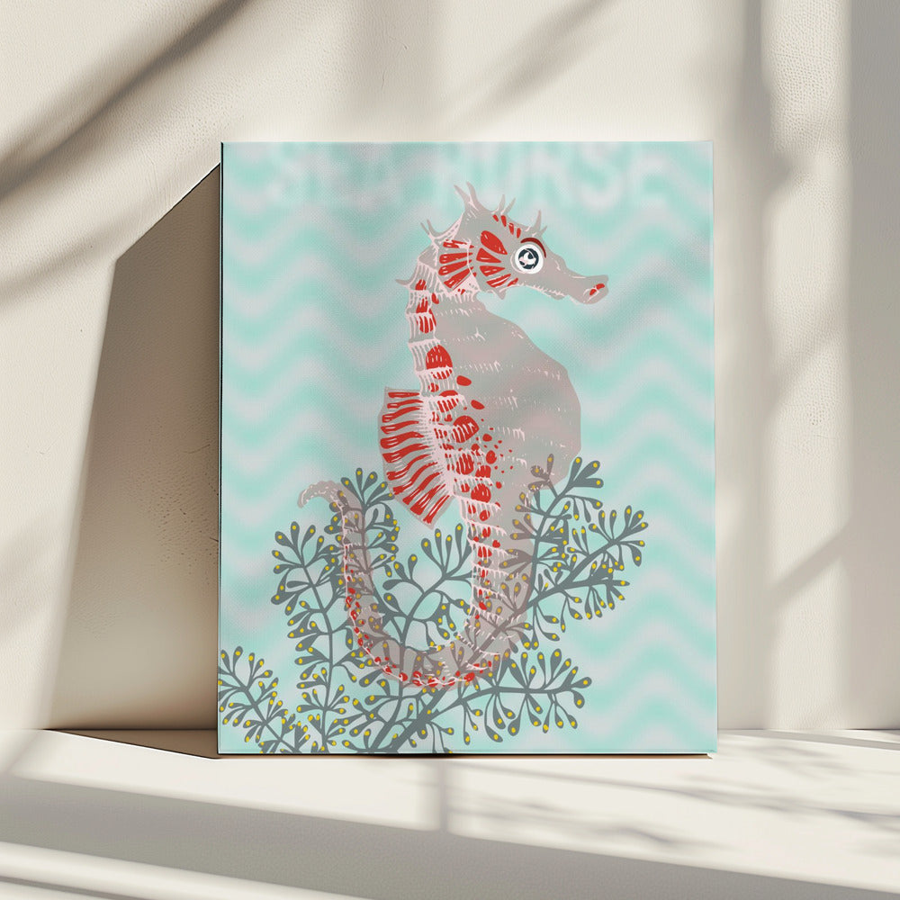 Sea life sea horse Neptune's joy | Canvas