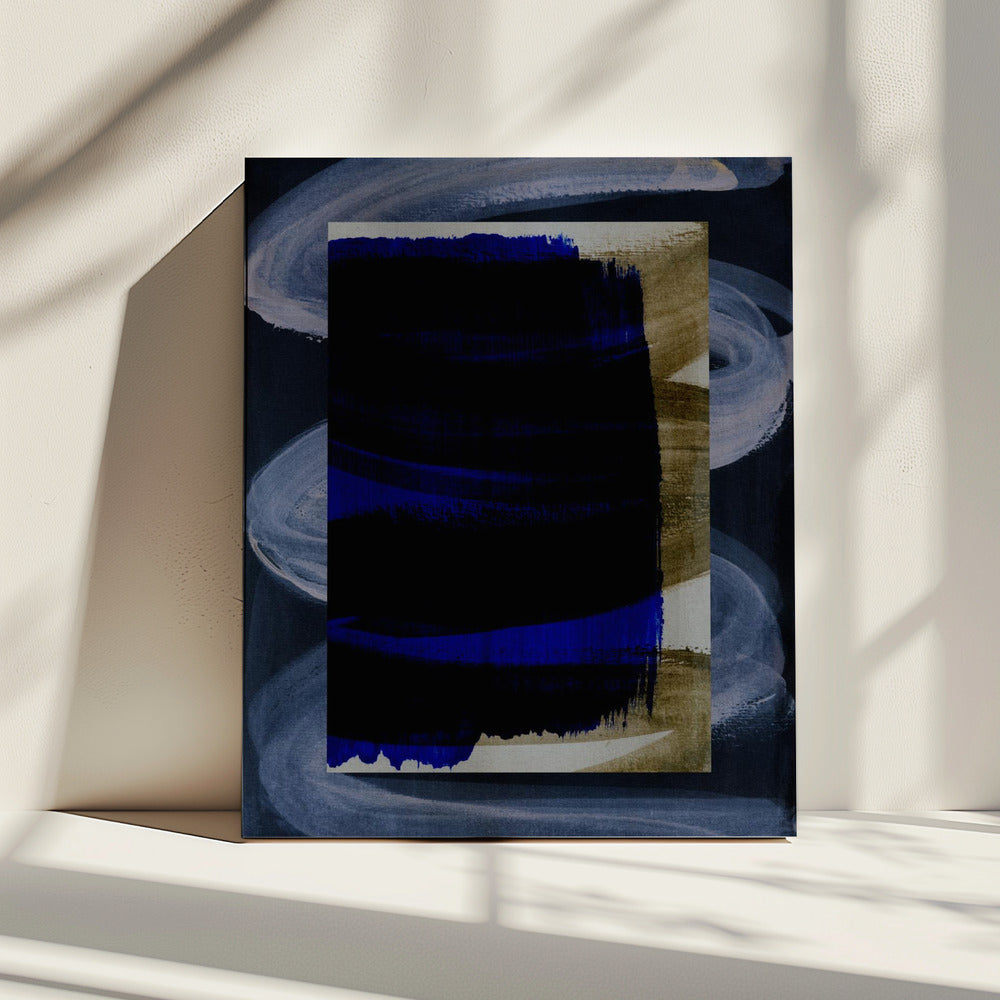 Abstract Brush Strokes 165 | Canvas