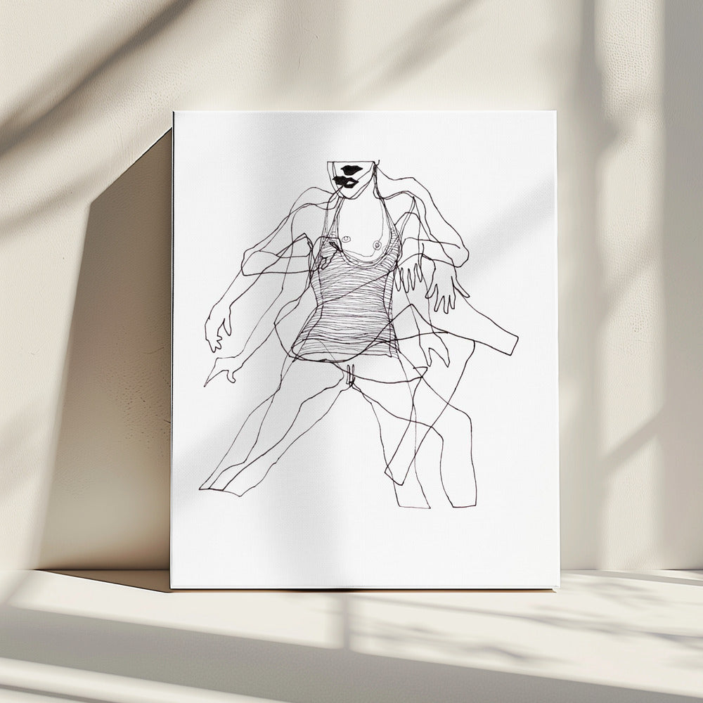 Movement Study Figure No. 2 | Canvas