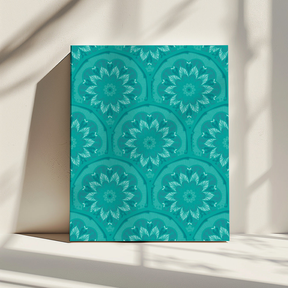 Verdant Mandala Dream | Canvas