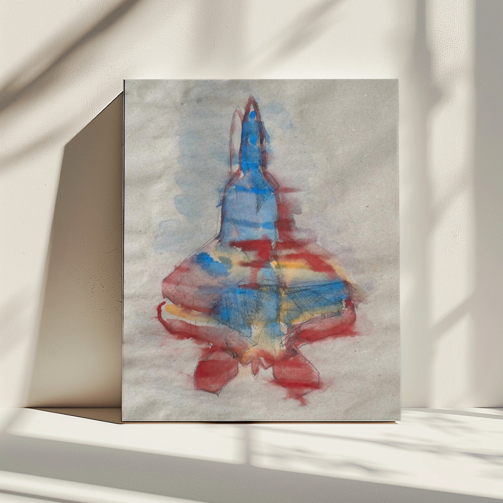 Kampfjet Study (rbo) | Canvas