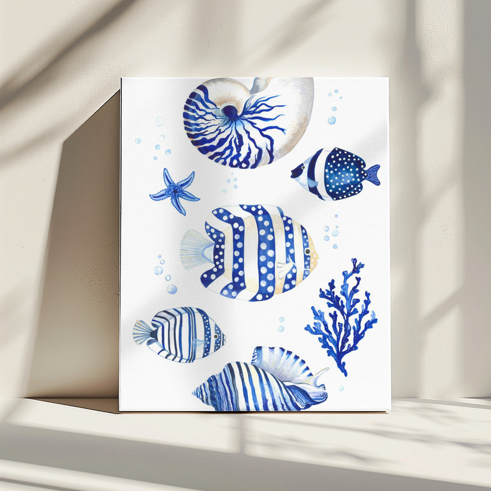 Inspired by the Tranquil Beauty of the Ocean | Canvas