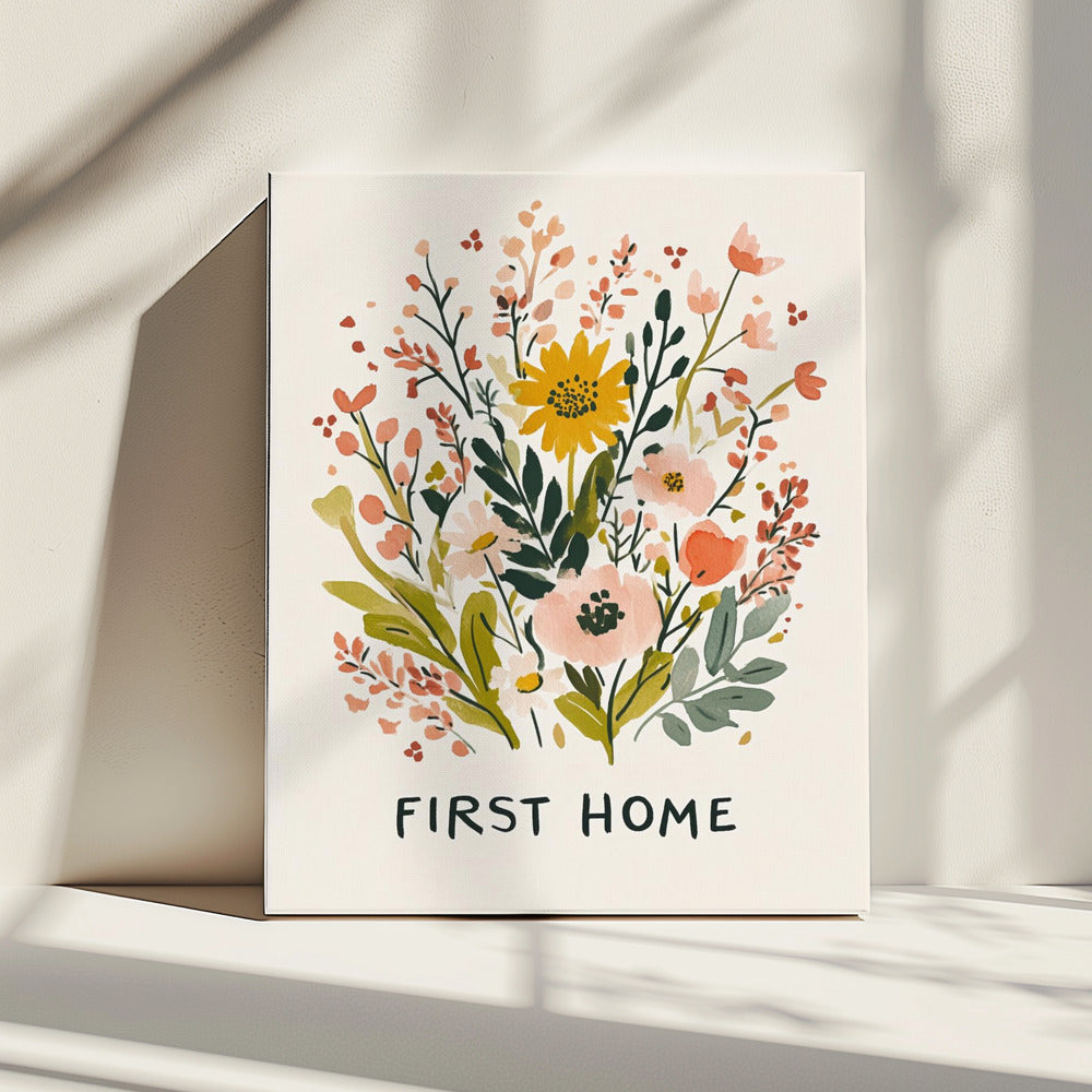 Blooming Welcome | Canvas