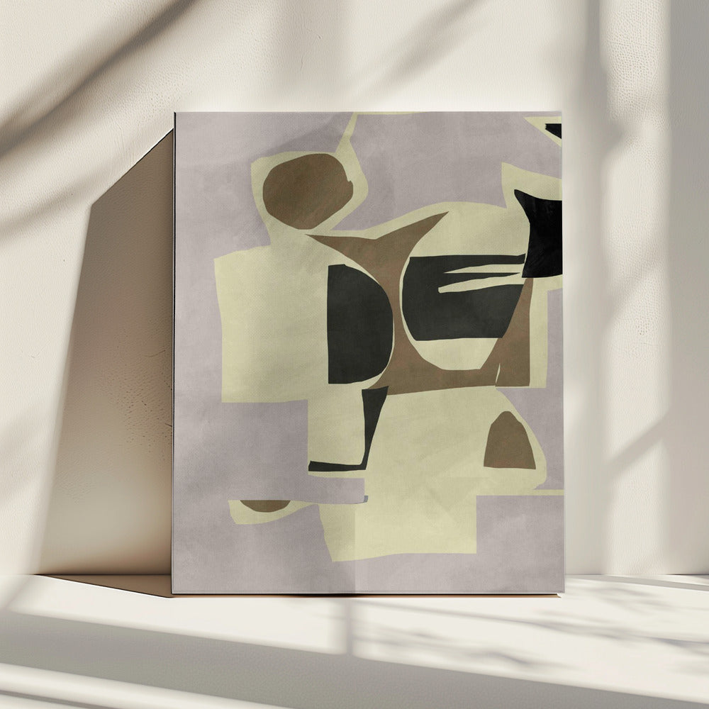 Abstract Graphic No1 Print | Canvas