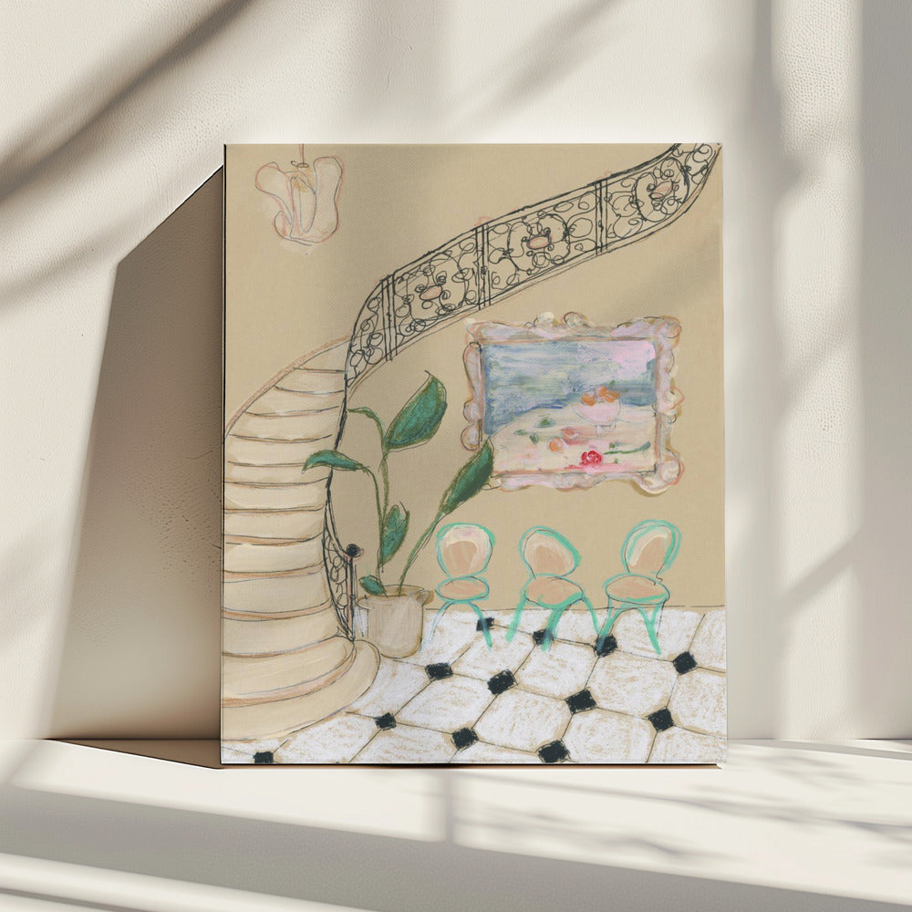 Museum Day In Paris | Canvas