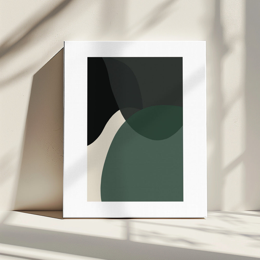 Abstract Shapes Art Print | Canvas