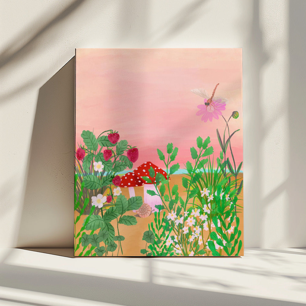 Wild Strawberry Trail | Canvas