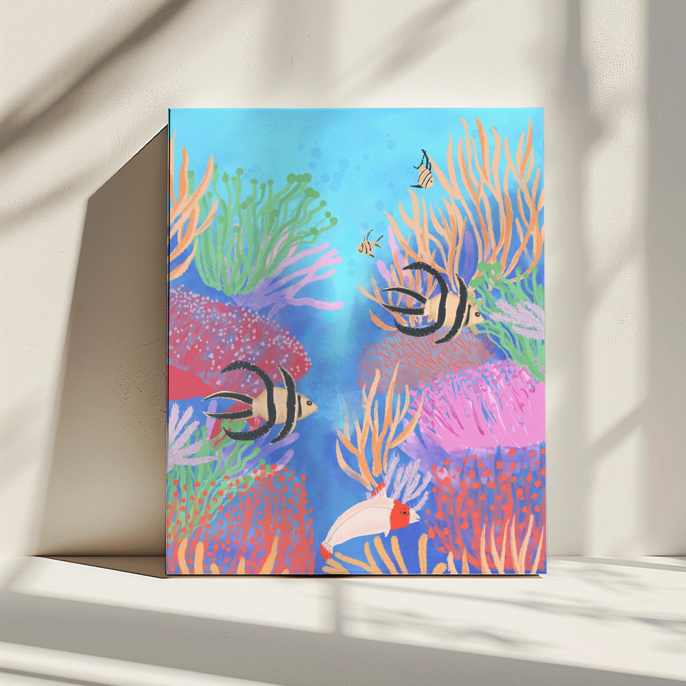 Coral Reef Reverie | Canvas