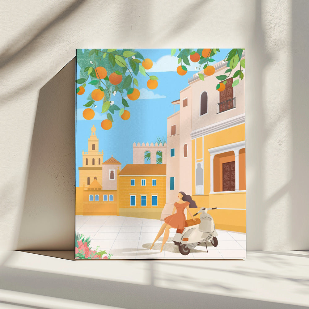 Seville Oranges, Spain | Canvas