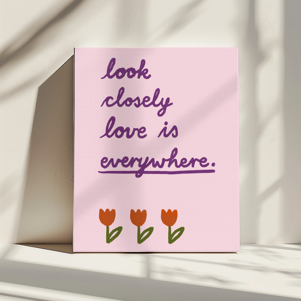 Love is everywhere 6 | Canvas