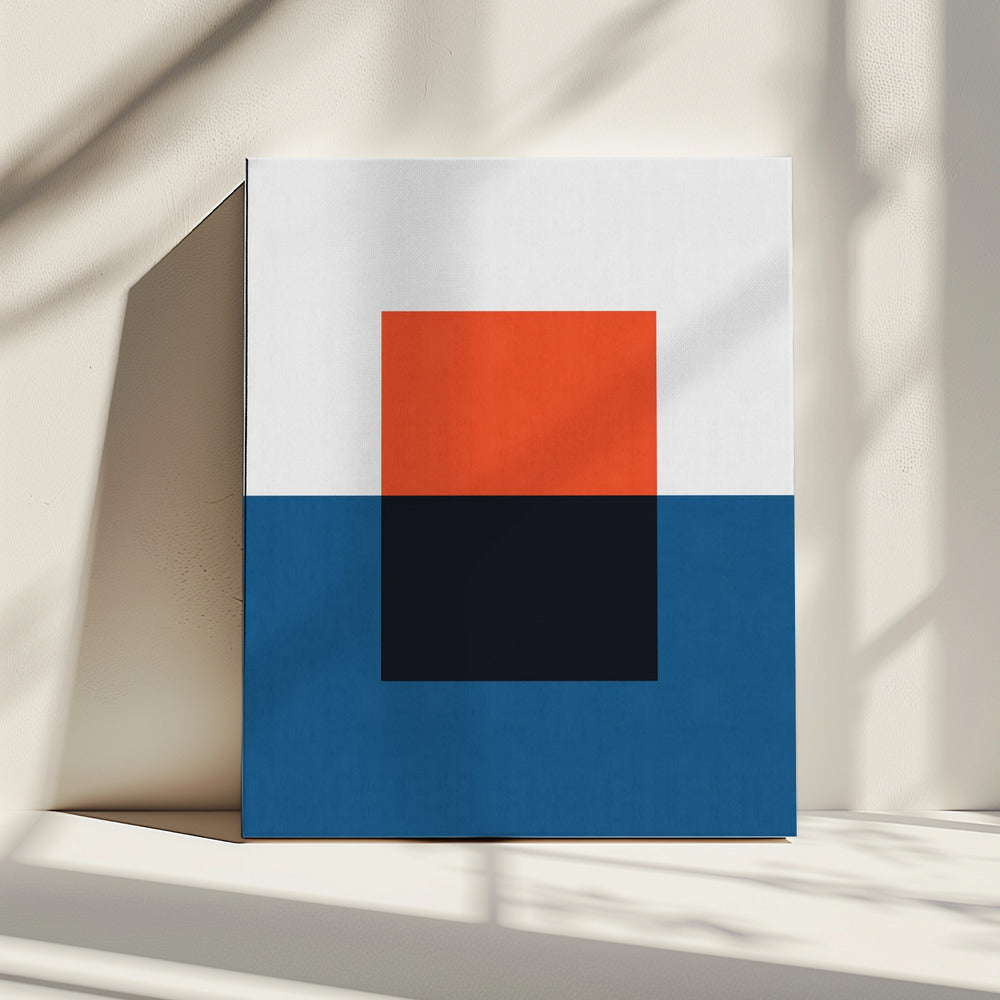 Blue and red 2 | Canvas