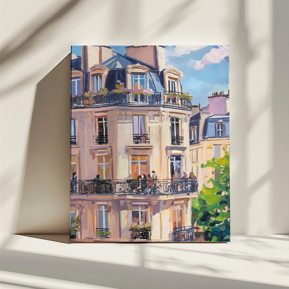 Paris Building | Canvas