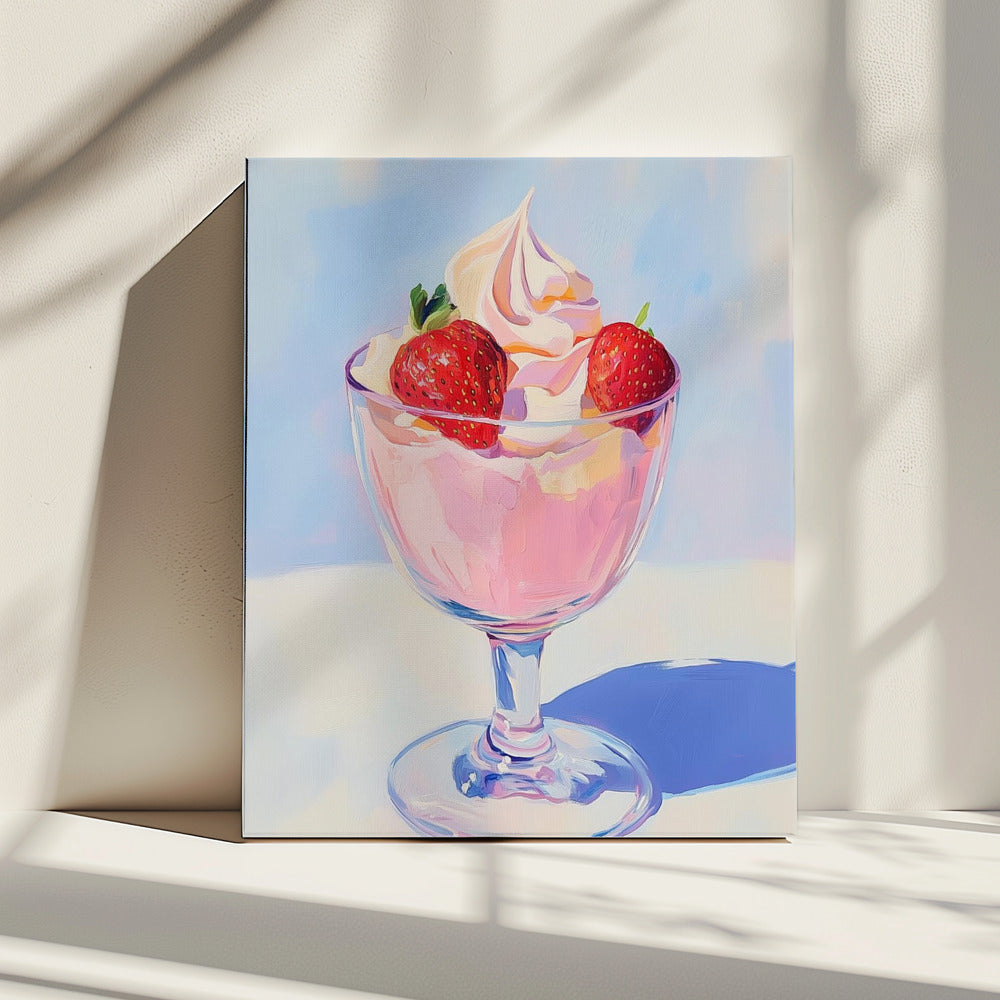 Strawberry Milk Shake | Canvas