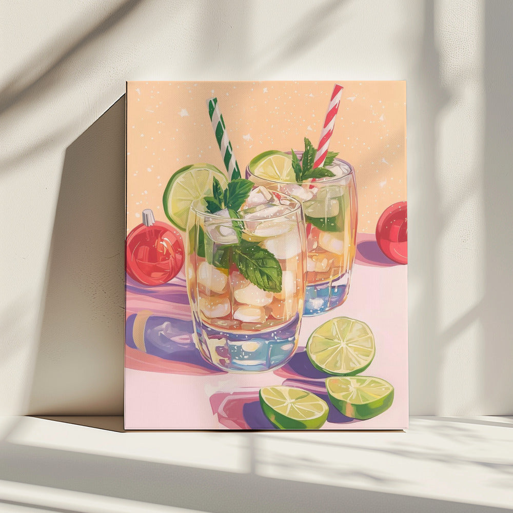 Mojito Summer Cocktails with Lime and Mint | Canvas