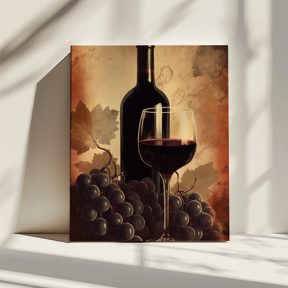 Red Red Wine No 2 | Canvas