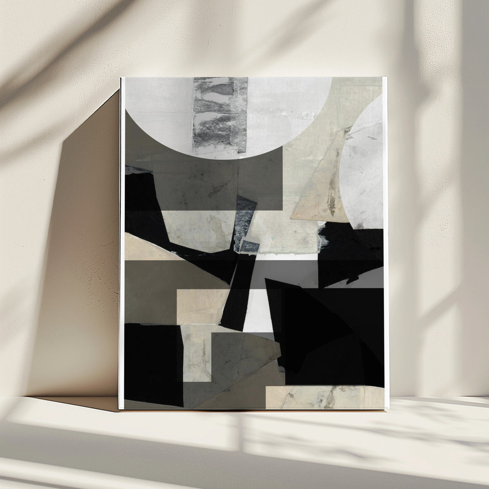 Monochrome Composition No. 1 | Canvas