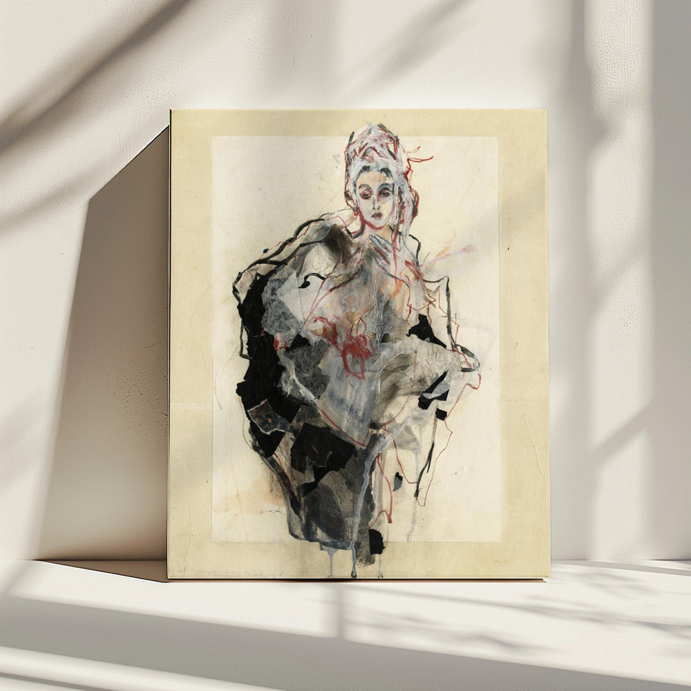 Dynamic Figure Captured | Canvas