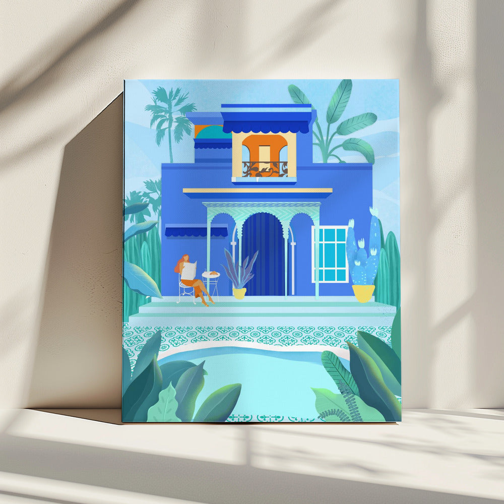 Blue Oasis | Canvas