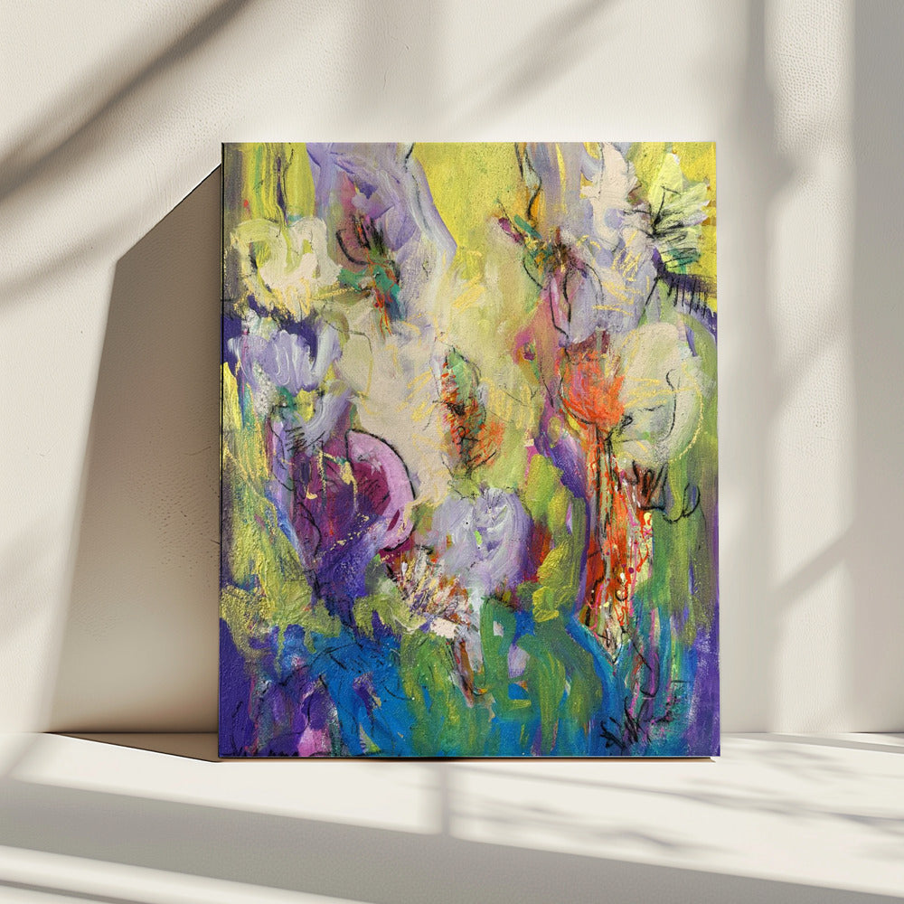 Abstract Blossom Dance | Canvas